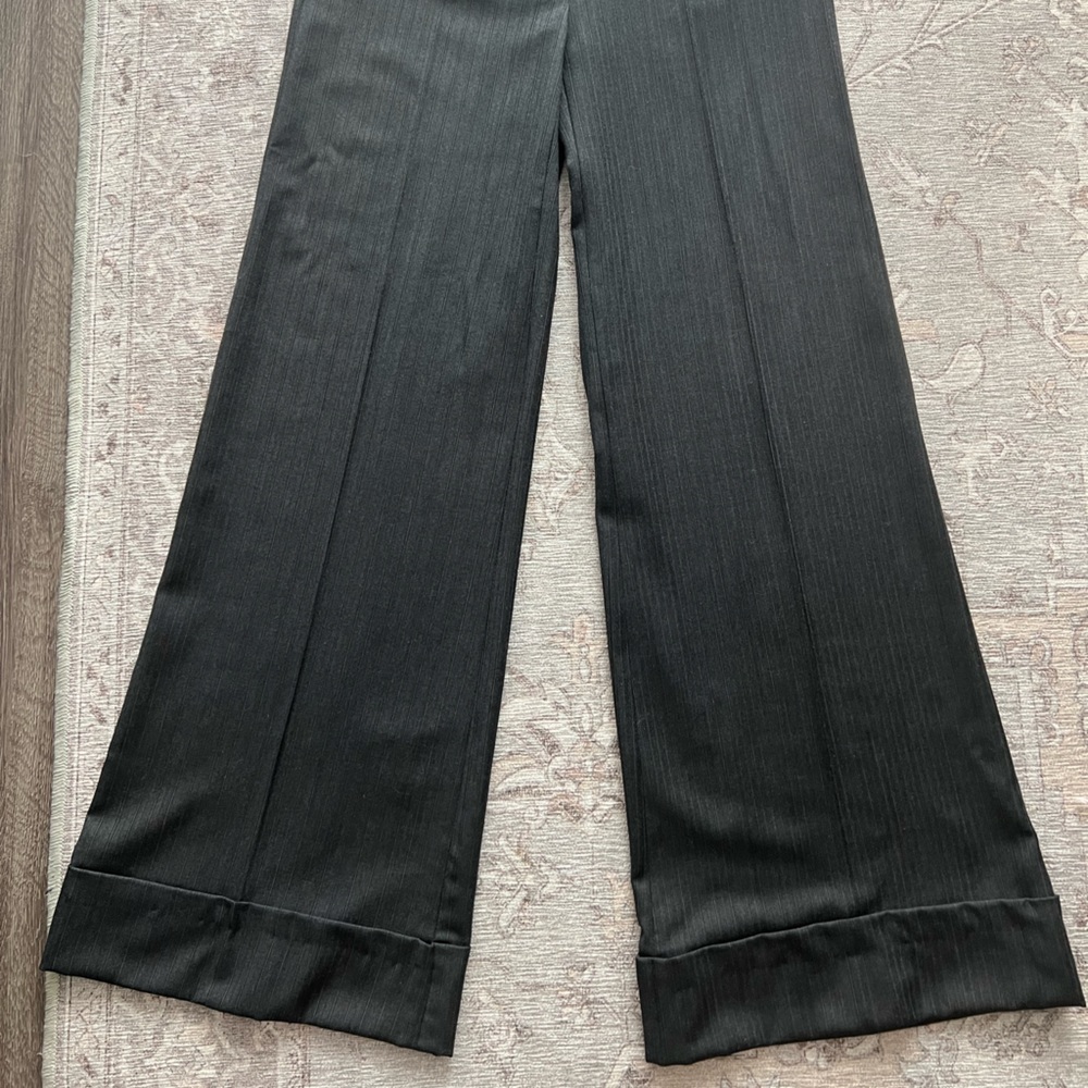 Vintage D&G  pinstripe wide leg pants